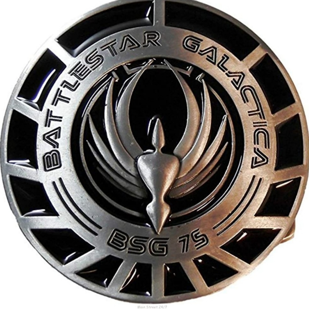New battlestar gallactica belt buckle